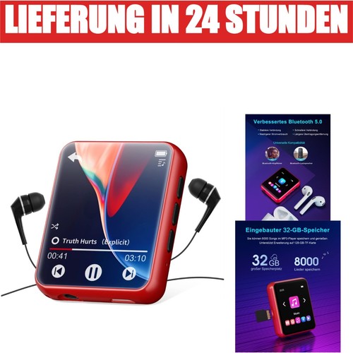 32gb mp3 player bluetooth 0 - bluetooth, 5.0