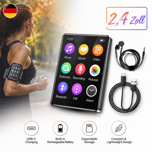 Bluetooth mp3 player zoll - 2,4,