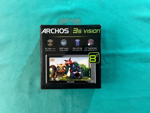 Archos vision 8gb mp3 mp4 - 35,