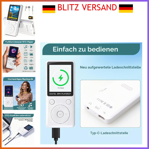 Mp3 player 32gb tragbarer - mp3,