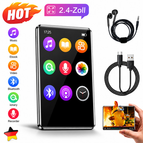 Bluetooth mp3 player touch - mp3,