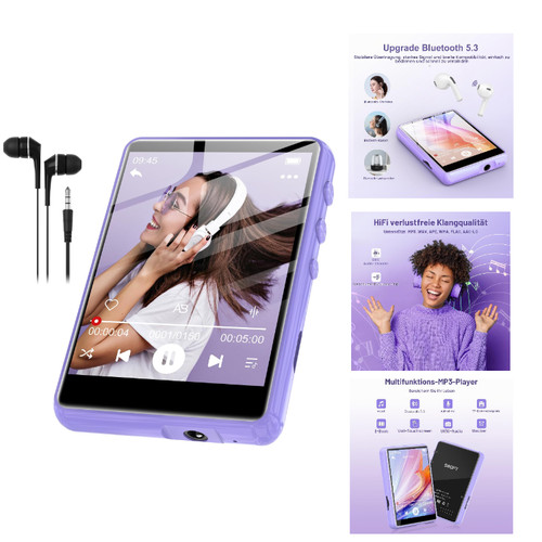 Mp3 player bluetooth 64gb - mp3-player, 5.3